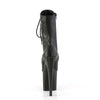 ENCHANT-1040PK Plateau Stiefeletten - Schwarz Matt von Pleaser – Ansicht 4