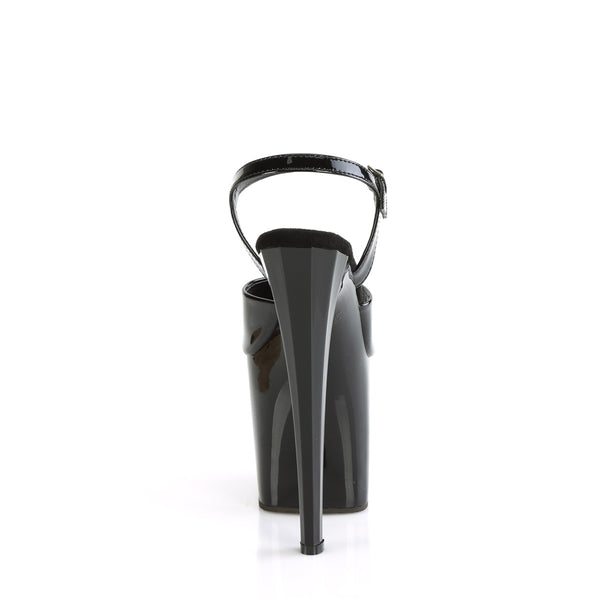 ENCHANT-709 Plateau Sandaletten - Schwarz Lack von Pleaser – Ansicht 4