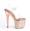 ESTEEM-708CHLG Plateau Sandaletten Rose Gold von Pleaser – Ansicht 5