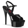 EXCITE-609 Plateau Sandaletten - Schwarz von Pleaser