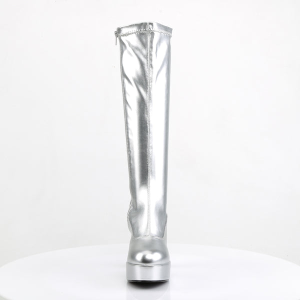 EXOTICA-2000 Plateau Stiefel Silber von Funtasma – Ansicht 2