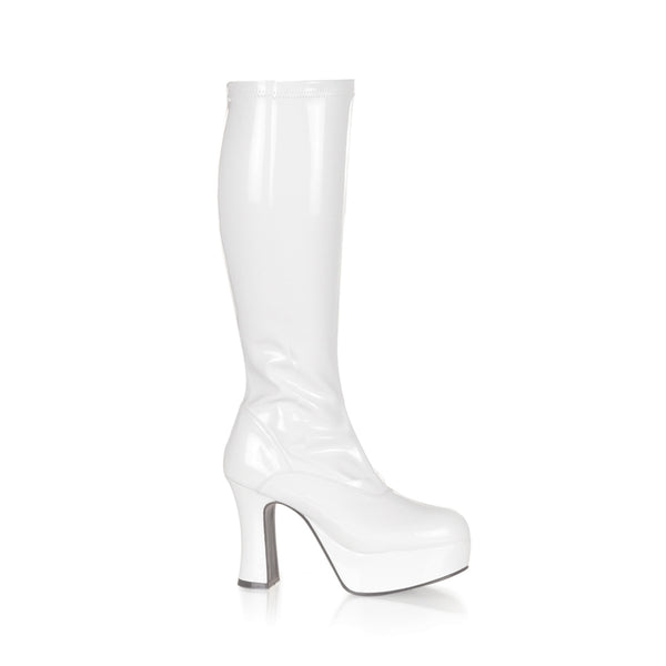 EXOTICA-2000 Plateau Stiefel - Weiß von Funtasma