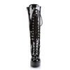 EXOTICA-2020 Plateau Stiefel Lack Schwarz von Funtasma – Ansicht 2