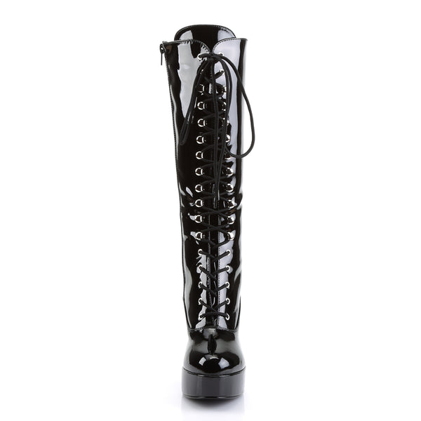 EXOTICA-2020 Plateau Stiefel Lack Schwarz von Funtasma – Ansicht 2