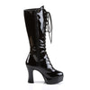 EXOTICA-2020 Plateau Stiefel Lack Schwarz | Funtasma SALE