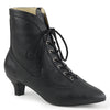 FAB-1005 Stiefeletten Schwarz Matt von Pleaser Pink Label
