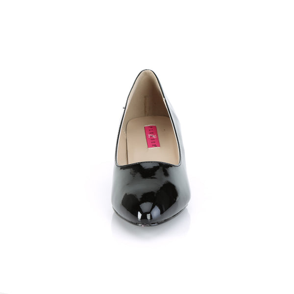 FAB-420 Pumps - Schwarz Lack | Pleaser Pink Label SALE