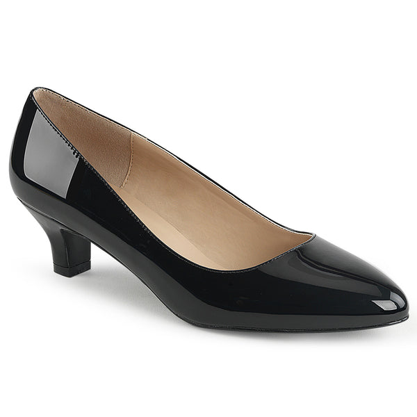 FAB-420 Pumps - Schwarz Lack | Pleaser Pink Label SALE