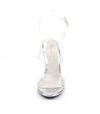 CARESS-412 Sandaletten Transparent EUR 36 | Fabulicious SALE