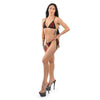 Schwarzes funkelndes Totenkopf Strass String Bikini Set von Pleaser Dancewear, Ansicht 3