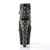 FEARLESS-700-28 Plateau Stiefeletten mit Nieten Schwarz von Pleaser – Ansicht 4