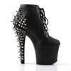 FEARLESS-700-28 Plateau Stiefeletten mit Nieten Schwarz von Pleaser – Ansicht 5