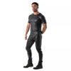 Schwarzes Fetish-T-Shirt von TOF Paris – Ansicht 5