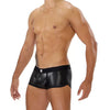 Boxershort, nahtlos & elastisch mit betonter Fronttasche, Schwarz | TOF Paris