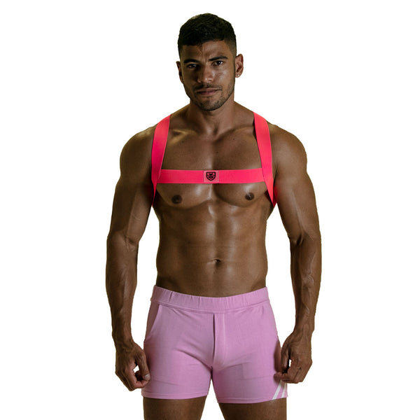 Herren Harness Neon Pink - Komfortabel & Stylisch | TOF Paris