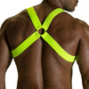 Herren Harness Neon Gelb - Komfortabel & Stylisch | TOF Paris