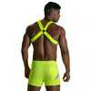 Herren Harness Neon Gelb - Komfortabel & Stylisch | TOF Paris