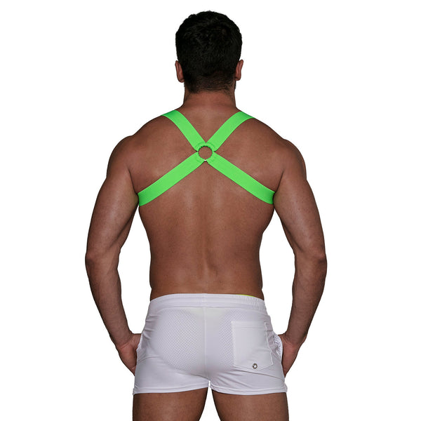 Herren Harness Neon Grün - Komfortabel & Stylisch | TOF Paris
