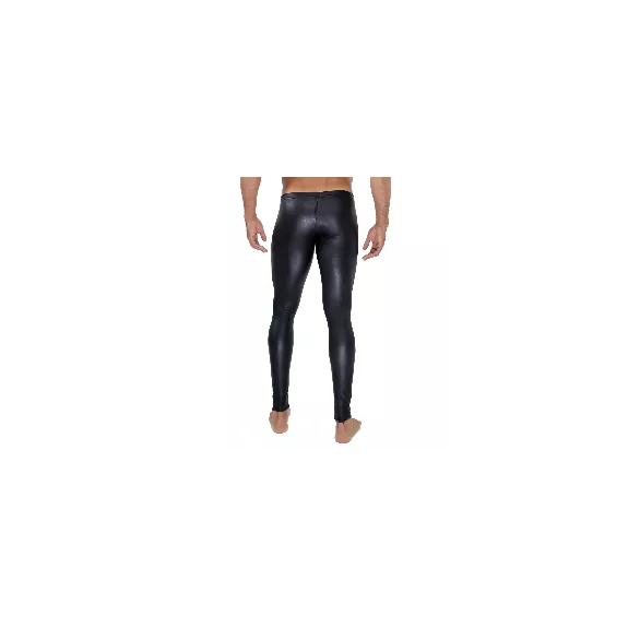 Leggings Herren, Schwarz -anschmiegsam & Stretch für perfekten Sitz | TOF Paris