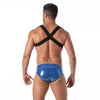Königsblaues Fiesta Zipped Pocket-Harness von TOF Paris – Ansicht 2