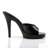 FLAIR-401-2 Pantoletten Lack Schwarz von Fabulicious – Ansicht 5