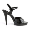 FLAIR-409 Sandaletten Lack Schwarz von Fabulicious – Ansicht 5