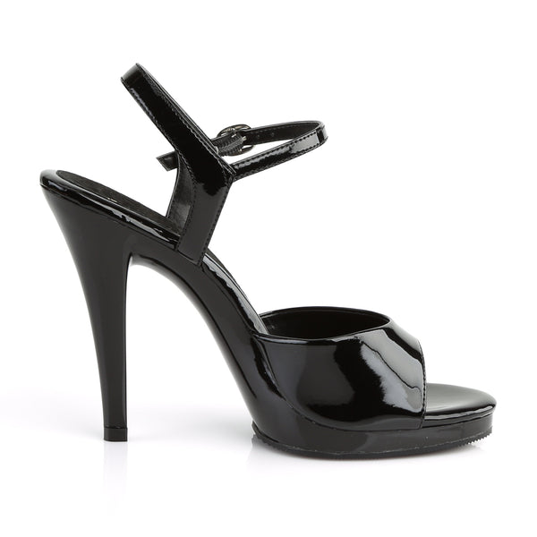 FLAIR-409 Sandaletten Lack Schwarz von Fabulicious – Ansicht 5