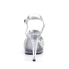 FLAIR-419(G) Sandaletten Silber/Transparent von Fabulicious – Ansicht 4