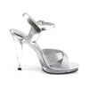 FLAIR-419(G) Sandaletten Silber/Transparent von Fabulicious – Ansicht 5