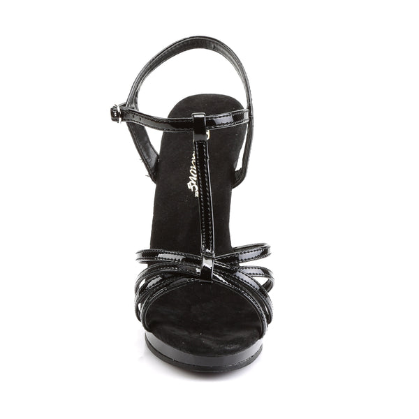 FLAIR-420 Sandaletten Lack Schwarz von Fabulicious – Ansicht 2