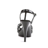 FLAIR-420 Sandaletten Lack Schwarz von Fabulicious – Ansicht 4