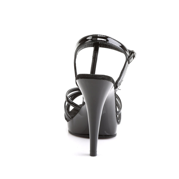 FLAIR-420 Sandaletten Lack Schwarz von Fabulicious – Ansicht 4