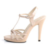 FLAIR-420 Sandaletten Lack Nude von Fabulicious – Ansicht 3