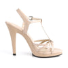 FLAIR-420 Sandaletten Lack Nude von Fabulicious – Ansicht 5