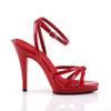 FLAIR-436 Sandalette Rot von Fabulicous – Ansicht 5