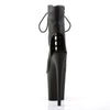 FLAMINGO-1016 Plateau Stiefeletten Schwarz von Pleaser – Ansicht 4