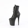 FLAMINGO-1020 Plateau Stiefeletten Schwarz Matt von Pleaser – Ansicht 3