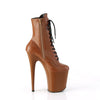 FLAMINGO-1020 - Plateau Stiefeletten - Braun Matt von Pleaser – Ansicht 5