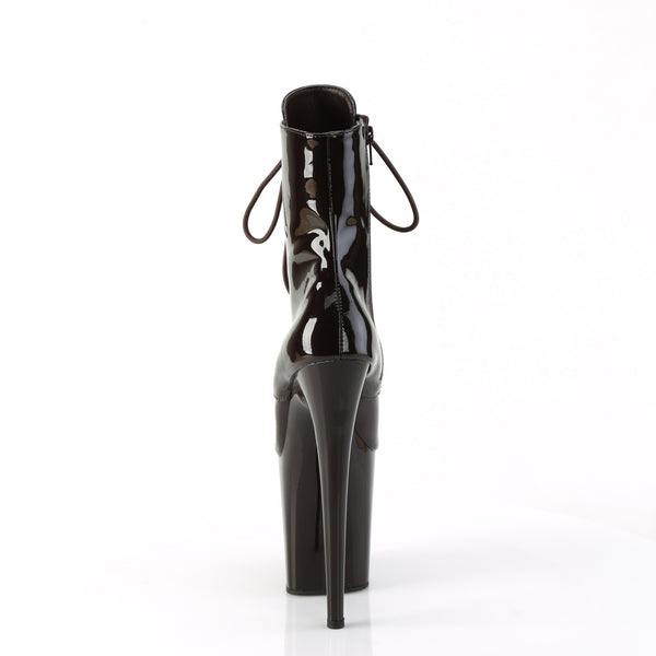 FLAMINGO-1020 Plateau Stiefeletten - Violett Lack von Pleaser – Ansicht 4