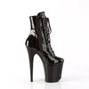 FLAMINGO-1020 Plateau Stiefeletten - Violett Lack von Pleaser – Ansicht 5