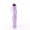 FLAMINGO-1020 Plateau Stiefel - Violett Lack von Pleaser – Ansicht 4