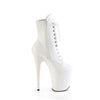 FLAMINGO-1020 Plateau Stiefeletten Weiss Matt von Pleaser – Ansicht 5
