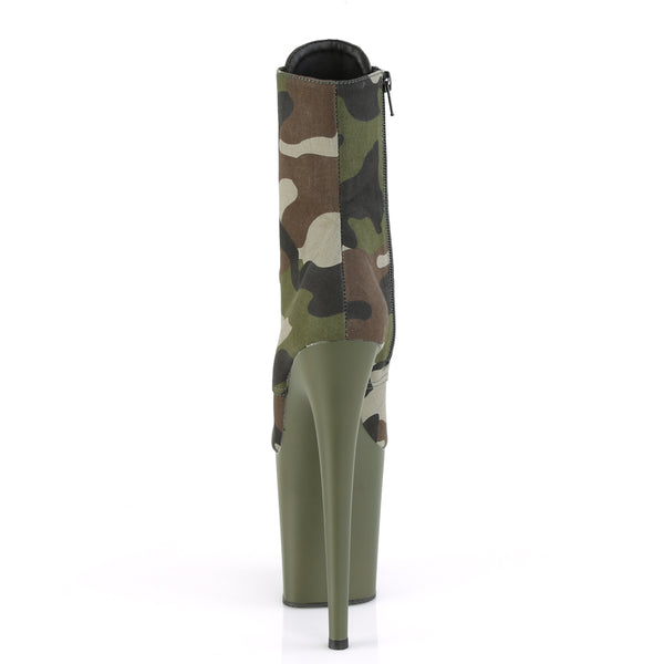 FLAMINGO-1020CAMO Plateau Stiefeletten Camouflage von Pleaser – Ansicht 4