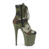 FLAMINGO-1020CAMO Plateau Stiefeletten Camouflage von Pleaser – Ansicht 5