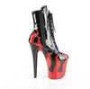 FLAMINGO-1020FLM Plateau Stiefeletten Flammen | Pleaser