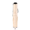 FLAMINGO-1020FS Plateau Stiefeletten - Beige von Pleaser – Ansicht 4