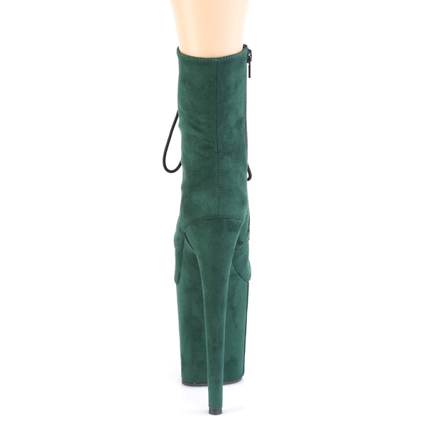 FLAMINGO-1020FS Plateau Stiefeletten - Grün von Pleaser – Ansicht 4