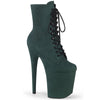FLAMINGO-1020FS Plateau Stiefeletten - Grün von Pleaser