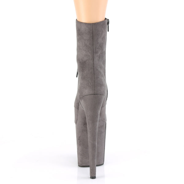 FLAMINGO-1020FS Plateau Stiefeletten - Grau von Pleaser – Ansicht 4