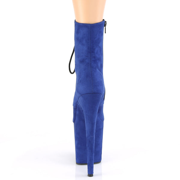 Extrem Plateau Heels FLAMINGO-1020FS - Royal Blau von Pleaser – Ansicht 3